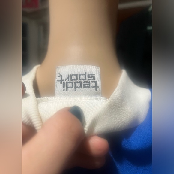 Vintage Teddi Sport Geometric oversized 90s Athleisure - Picture 7 of 7